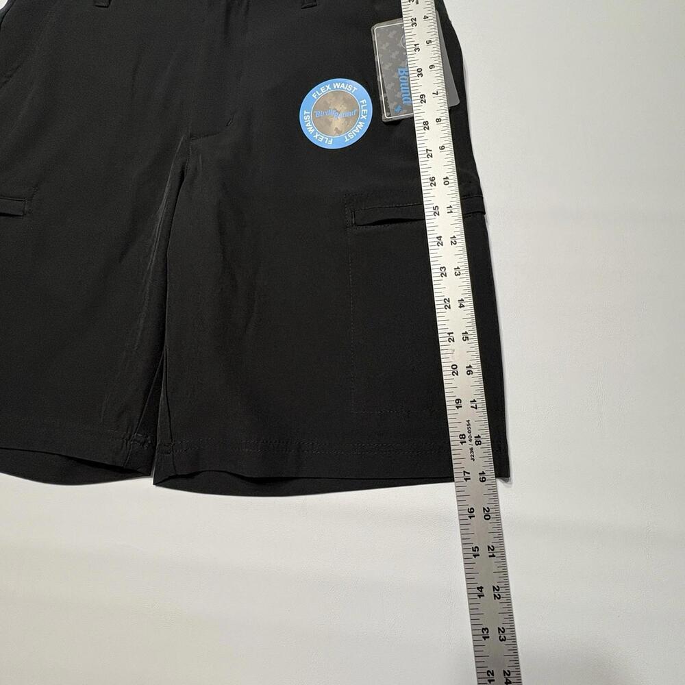 Birdie Bound 9" Performance Golf Cargo Shorts Black - Men’s 30 - Picture 2 of 5